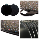 dot2dance AUTHENTIC Marley Portable Dance Floor Multi-Use with Gym Mat Back, 4 Sizes, 2 Colors