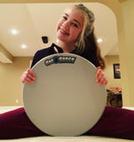 dot2dance AUTHENTIC Marley Portable Dance Floor Multi-Use with Gym Mat Back, 4 Sizes, 2 Colors